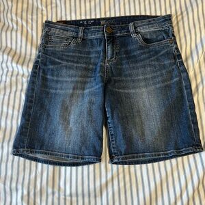 Kut from the Kloth Dark Wash Jean Shorts
